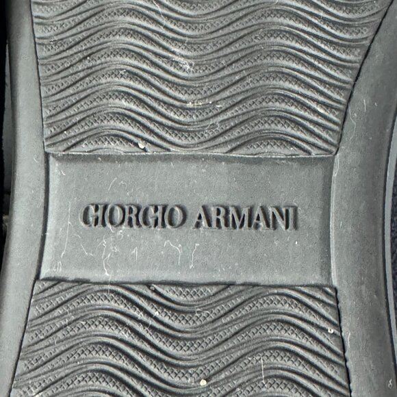 Giorgio Armani Men\'s Perforated Suede Sport Derby Shoes Size 11 main image 12